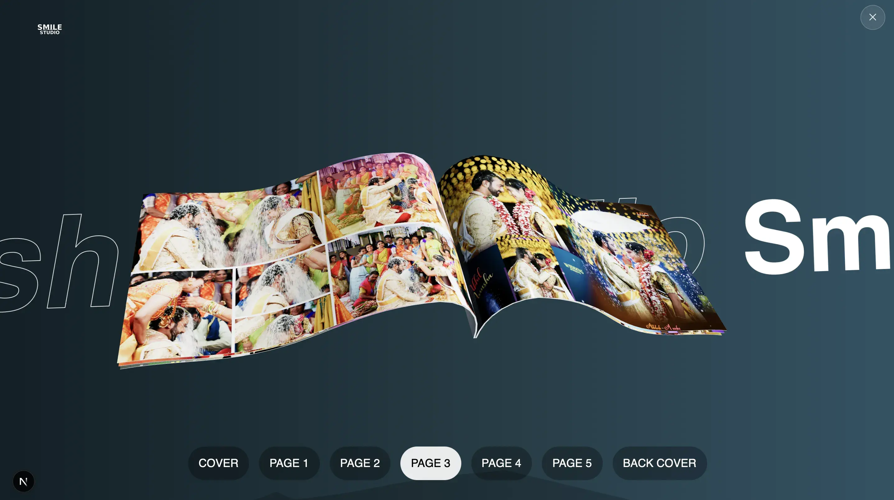 Heirloom photo album preview